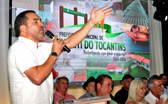 Em Buriti do Tocantins, governador Wanderlei Barbosa entrega obra de pavimentação asfáltica em 3 assentamentos que beneficiam 140 famílias