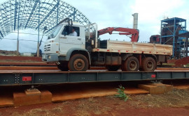 Agência de Metrologia verifica balanças industriais e rodoviárias da Ferrovia Norte-Sul