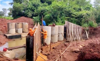 Governo do Tocantins realiza construção de ponte em trecho rodoviário na região do Bico do Papagaio
