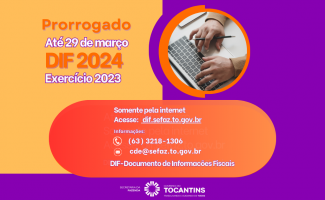 Preencha aqui seu Documento de Informações Fiscais (DIF)