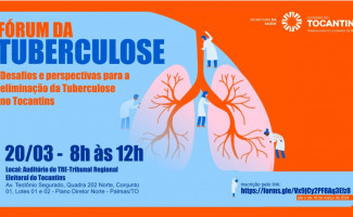 SES-TO abre inscrições para o Fórum da Tuberculose