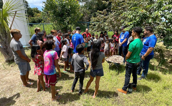 Governo do Tocantins desenvolve projeto Sementinhas do Cerrado com estudantes indígenas de Itacajá