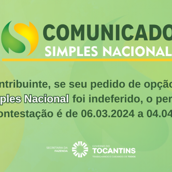 Comunicado Simples Nacional