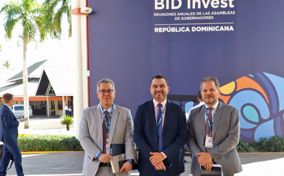 Na República Dominicana, governador Wanderlei Barbosa busca aporte de R$ 210 milhões com o BID