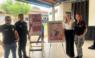Operação Átria: Combate à violência doméstica e familiar é tema de palestra ministrada pela Polícia Civil em Pau D'arco