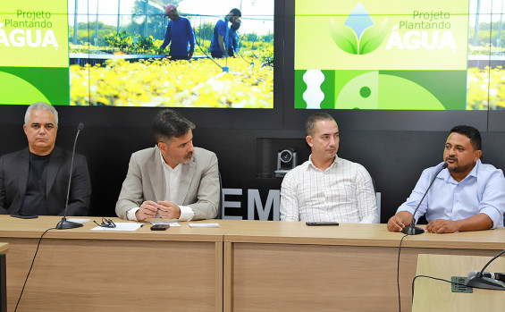 Governo do Tocantins abre a Semana Mundial da Água com o lançamento do projeto Plantando Água