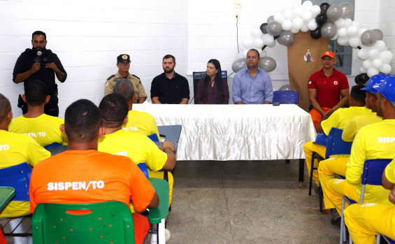 Cidadania e Justiça realiza formatura de 21 pessoas privadas de liberdade no curso de Construção Civil na Unidade de Tratamento Penal Regional Barra da Grota