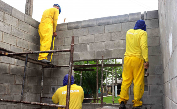 Cidadania e Justiça realiza formatura de 21 pessoas privadas de liberdade no curso de Construção Civil na Unidade de Tratamento Penal Regional Barra da Grota