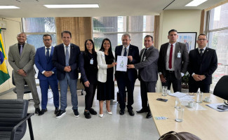 Em Brasília, secretário Wlademir Mota busca benefícios para a Segurança Pública do Tocantins