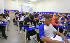 Educação aplica avaliação diagnóstica dos componentes curriculares de Língua Portuguesa e Matemática