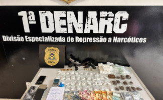 Polícia Civil prende três pessoas por tráfico de drogas na região sul de Palmas