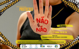 Secretarias da Segurança Pública e da Mulher capacitam profissionais que atuam em bares e restaurantes sobre protocolo Não é Não