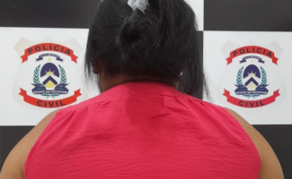 Na Capital, mulher é presa pela Polícia Civil por envolvimento em organização criminosa e uma série de outros crimes