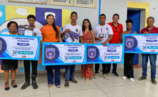 Escola de Paranã realiza cerimônia de premiação para os estudantes destaques na Jornada Aeroespacial e na Olimpíada de Química 