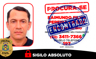 Em Araguaína, autor de homicídio se entrega à Polícia Civil após divulgação de sua imagem