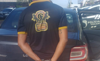 Em Novo Jardim, foragido da Justiça de Minas Gerais é localizado e preso pela Polícia do Tocantins