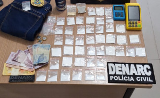 Polícia Civil prende casal suspeito de praticar tráfico de drogas em Araguaína
