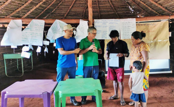 Governo do Tocantins promove workshop na Aldeia Prata, em Tocantinópolis