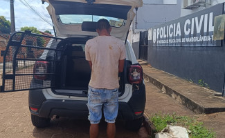 Em Wanderlândia, Polícia Civil prende homem suspeito de abusar sexualmente de duas enteadas 