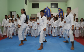 Desenvolvido pelo Governo do Tocantins, Projeto de Karatê promove a inclusão e o desenvolvimento de crianças e jovens da região sul de Palmas