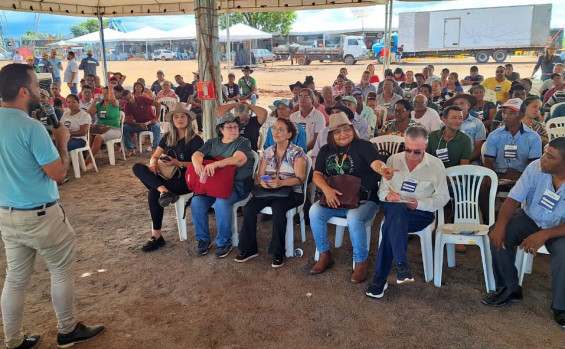 Governo do Tocantins realiza Seminário de Associativismo e Cooperativismo para agricultores familiares na Agrosudeste