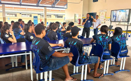 Cidadania e Justiça realiza palestras em escolas estaduais sobre prevenção e atos infracionais