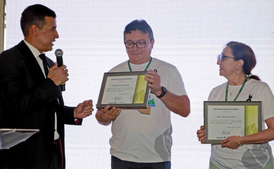 Governador Wanderlei Barbosa destaca desenvolvimento socioeconômico aliado à preservação ambiental, durante a solenidade em comemoração aos 35 anos do Naturatins