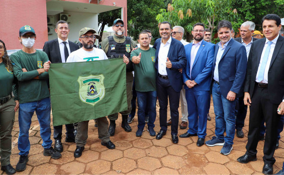 Governador Wanderlei Barbosa destaca desenvolvimento socioeconômico aliado à preservação ambiental, durante a solenidade em comemoração aos 35 anos do Naturatins