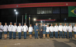 Governador Wanderlei Barbosa participa de solenidade que promove 116 bombeiros e entrega Jet Skis para a corporação