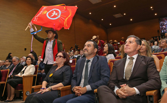 Governador Wanderlei Barbosa participa da abertura do Encontro Nacional dos Corregedores-Gerais da Justiça em Palmas e 5º Fórum Fundiário Nacional 