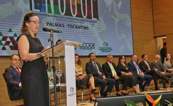 Governador Wanderlei Barbosa participa da abertura do Encontro Nacional dos Corregedores-Gerais da Justiça em Palmas e 5º Fórum Fundiário Nacional 