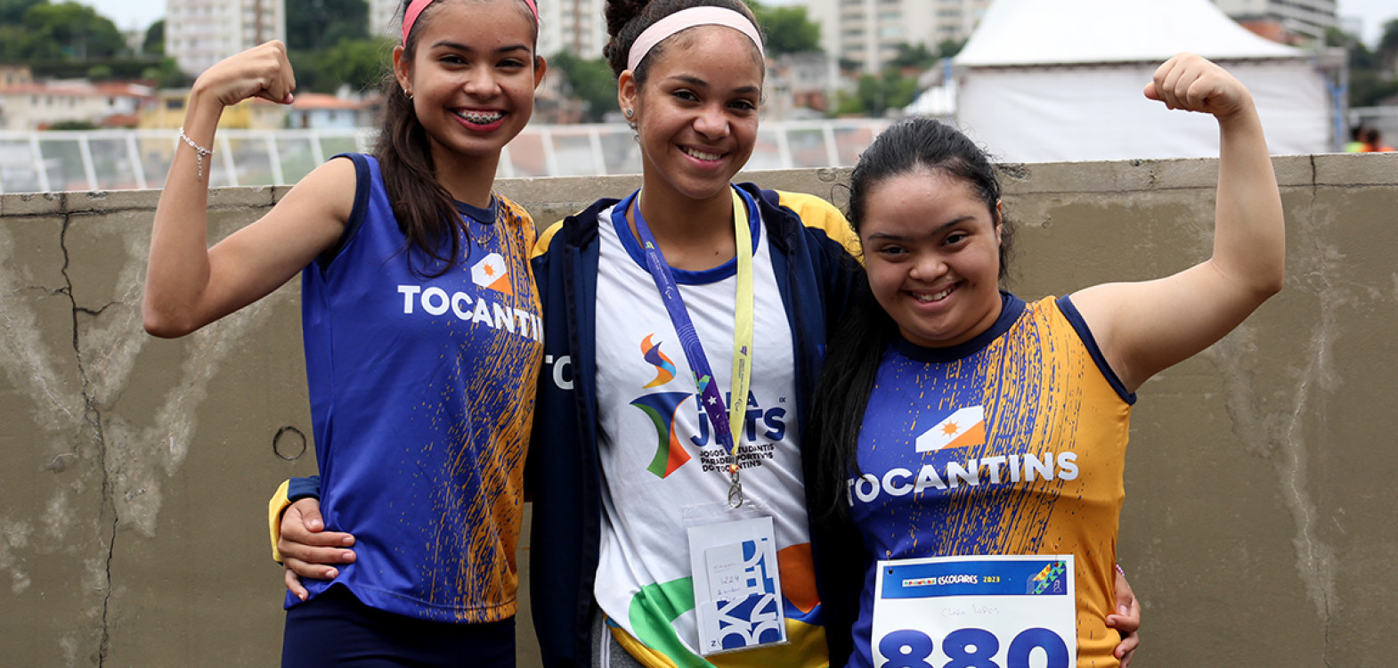 Aproximadamente 130 estudantes tocantinenses disputaram medalhas na 9ª edição dos Jogos Estudantis Paradesportivos do Tocantins