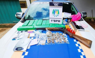 Polícia Militar prende três suspeitos por tráfico de drogas em Palmas