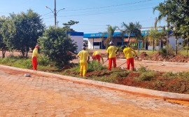 Com apoio da Secretaria de Cidadania e Justiça, custodiados do Sistema Penal prestam serviços nos preparativos da Agrotins 2024