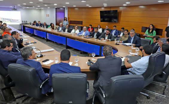 Governador Wanderlei Barbosa reúne secretários para alinhar novas estratégias no plano de governança
