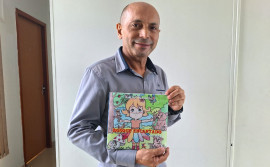 Contemplado pelo Governo do Tocantins, escritor lança livro para promover o incentivo à leitura na infância