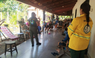 APA Ilha do Bananal/Cantão promove roda de conversa e planejamento do Manejo Integrado do Fogo em Divinópolis