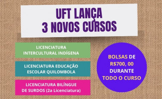 Inscrições abertas para cursos de Licenciatura em Educação Escolar Quilombola, Intercultural Indígena e Bilíngue de Surdos na UFT