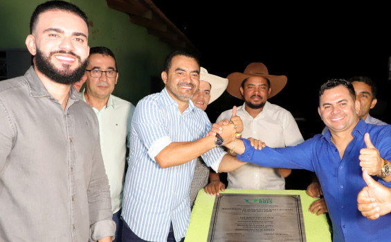 Com entrega de obras, governador Wanderlei Barbosa celebra o aniversário de Rio dos Bois