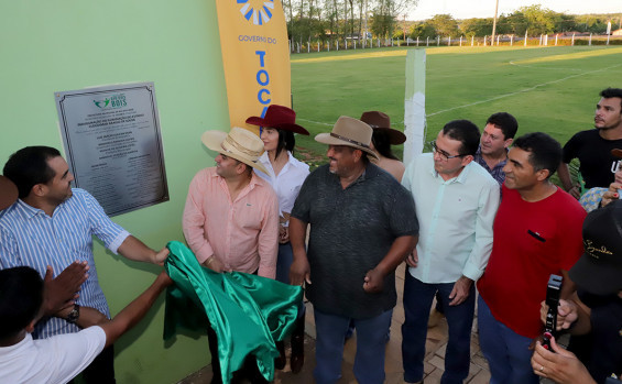 Com entrega de obras, governador Wanderlei Barbosa celebra o aniversário de Rio dos Bois