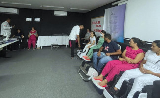 Hospital Regional de Augustinópolis promove relaxamento para os servidores
