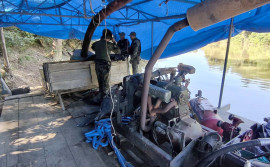 Naturatins e Polícia Militar Ambiental realizam operação de combate ao garimpo ilegal