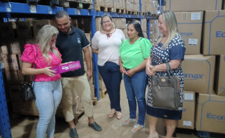Equipe do HRA visita fluxo do Centro de Distribuição da SES-TO