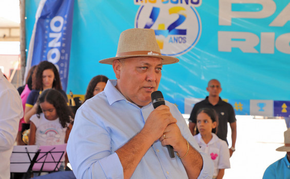 Governador Wanderlei Barbosa entrega obras de infraestrutura à população de Rio Sono ao prestigiar o 42º aniversário do município