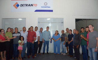 Detran Tocantins inaugura nova Ciretran no município de Novo Acordo

