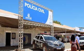 Segurança Pública conta com delegacia de polícia e banca de identificação na Agrotins 2024