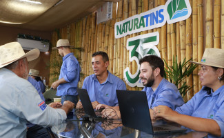 Orienta Naturatins movimenta estande do instituto com atendimentos ambientais na Agrotins 2024