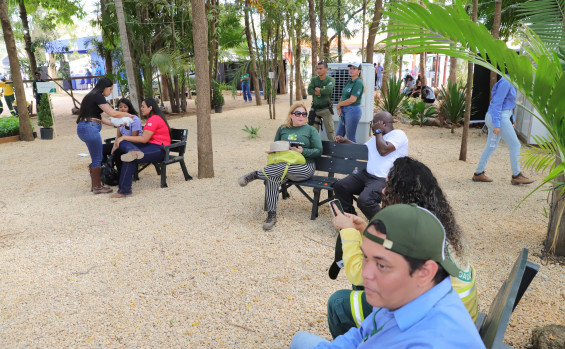 Meio Ambiente lança o ‘Bosque da Semarh’ em espaço definitivo na abertura oficial da Agrotins 2024