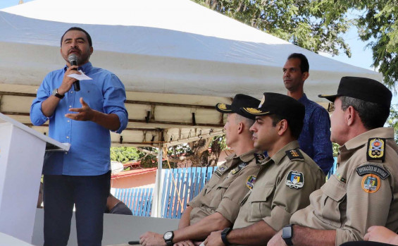 Governador Wanderlei Barbosa inaugura obras das unidades da Polícia Militar de Arraias e Palmeirópolis 