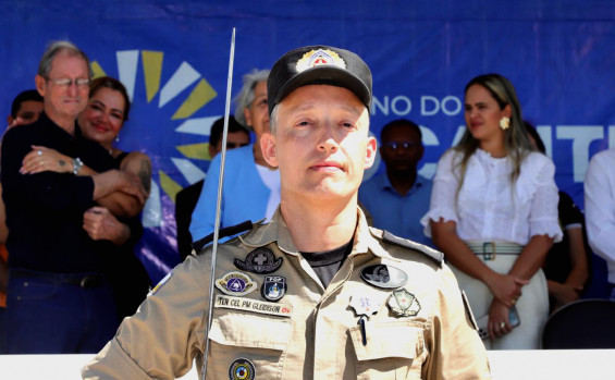 Governador Wanderlei Barbosa inaugura obras das unidades da Polícia Militar de Arraias e Palmeirópolis 